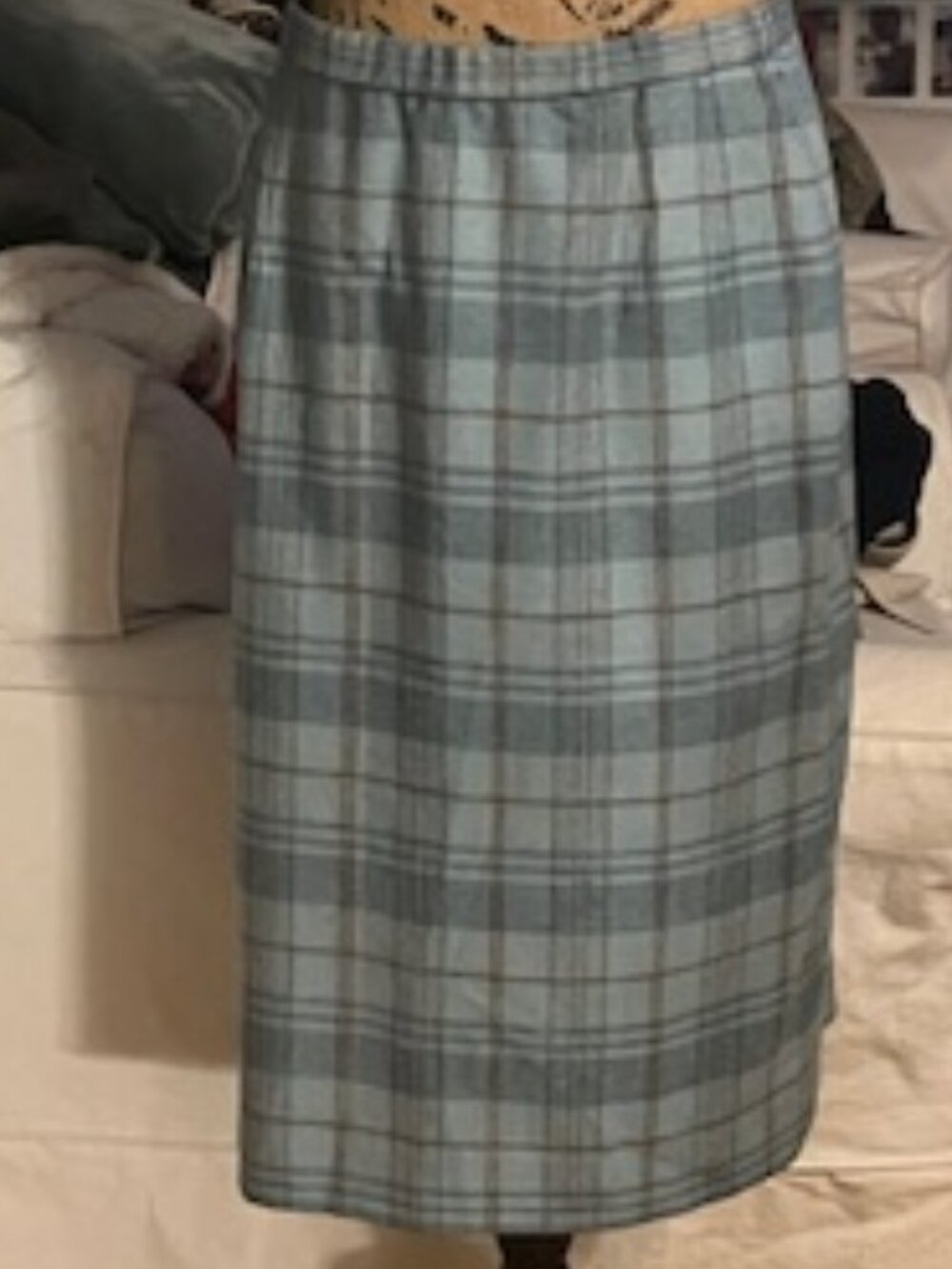 Pendleton 100% Wool Pencil Skirt